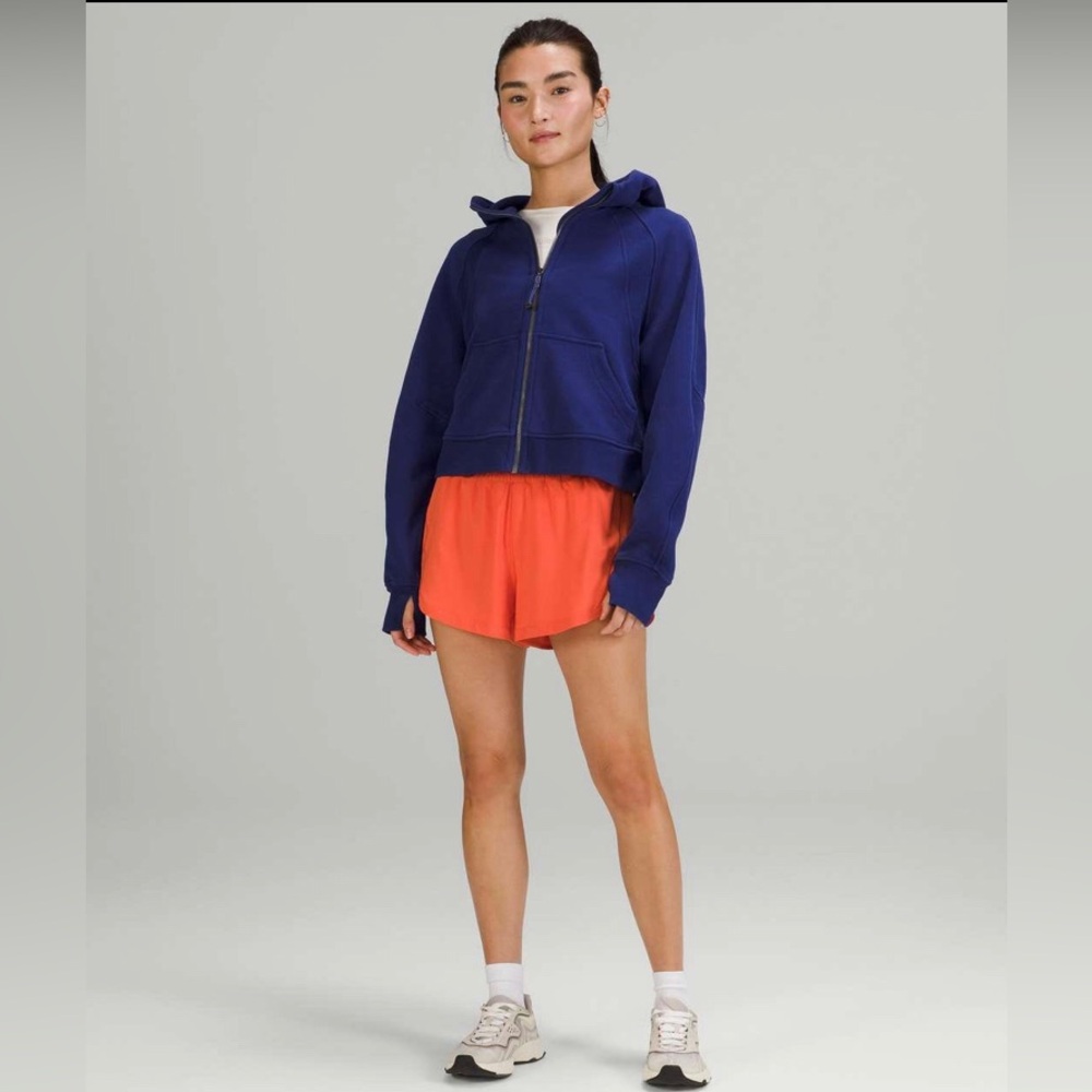 lululemon Scuba Oversized Full-Zip Hoodie Sweatshirt Larkspur XS/S XS Small Rare